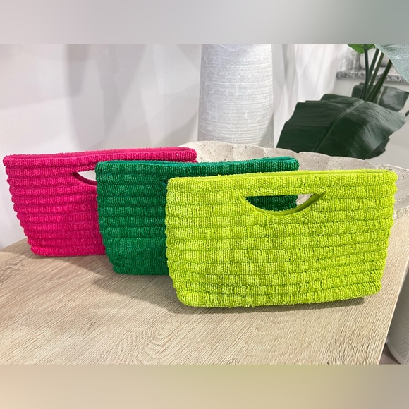 NWT Viral Antik Kraft Hot Pink Beaded Crossbody Clutch, Handcrafted in India - Picture 8 of 8